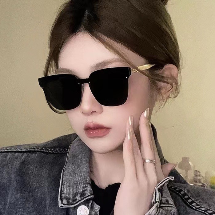 2023 new fashion ins Wind sunglasses UV protection ultra light sunglasses half frame glasses unisex wholesale