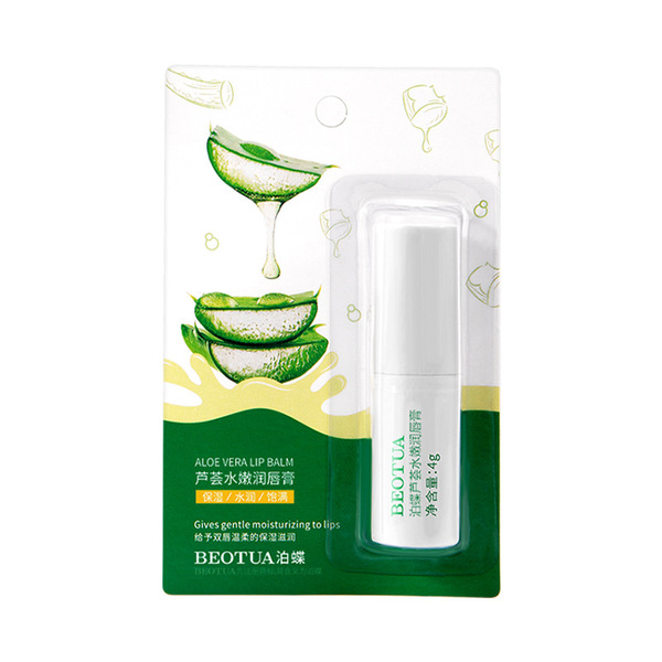 Aloe vera gel, lip balm, 4g