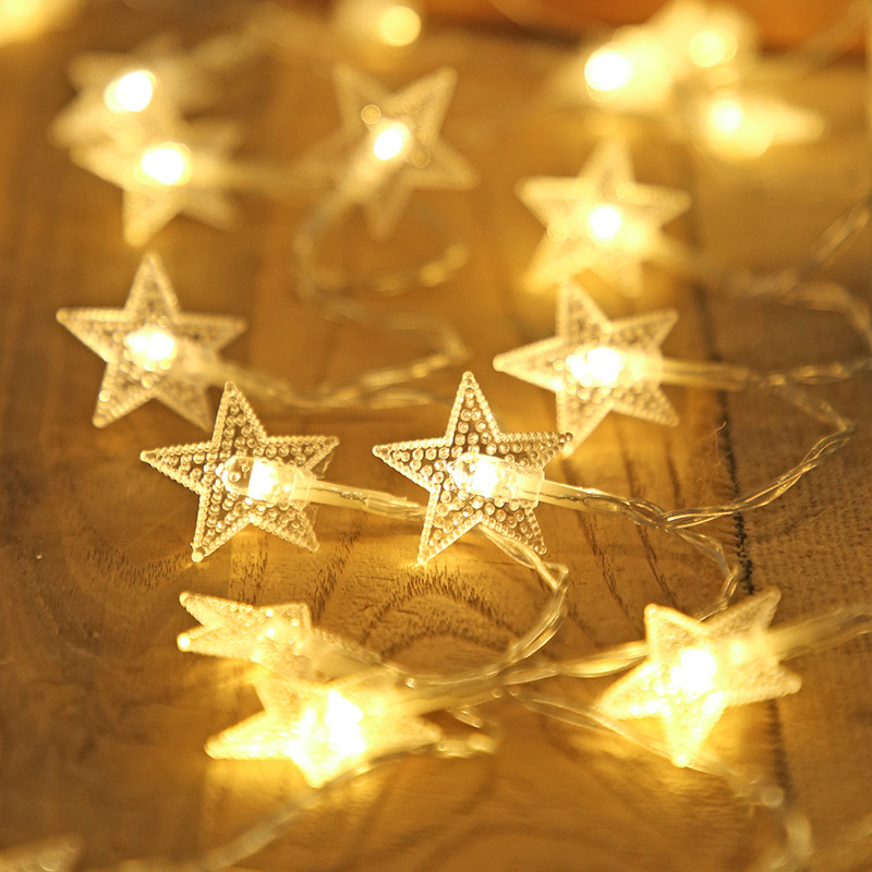 Strict selection of star lights string star lights wedding layout Net Red Light New USB small colored lights room decoration led lights