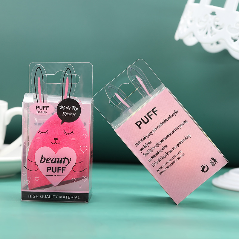 Wet and Dry Duplex Puff Gourd-type Divel-cut Drop-type Beauty Egg Boxed Set Makeup Sponge Makeup Egg