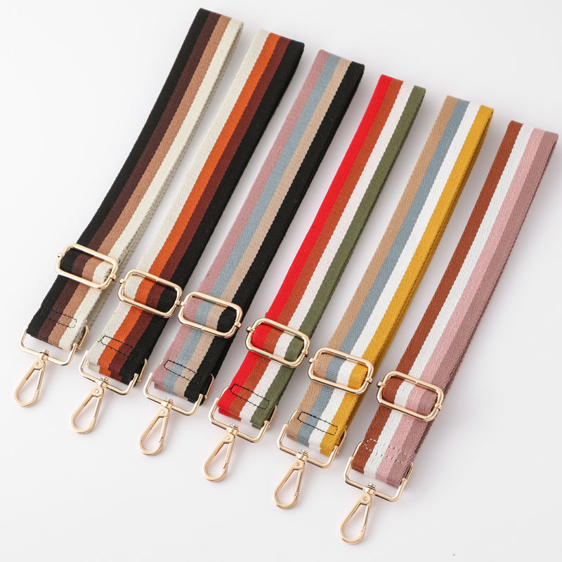 New Lengthened Ethnic Style Adjustable Bag Strap Accessories Single Shoulder Crossbody Women's Bag Wide Shoulder Strap Bag Strap Replacement