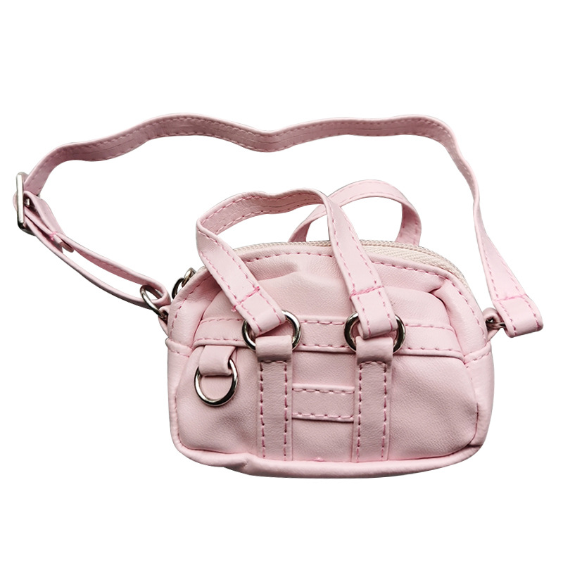 Toy bag cloth bag satchel handbag doll accessories 3 points 6 points optional spot wholesale leather shoulder bag