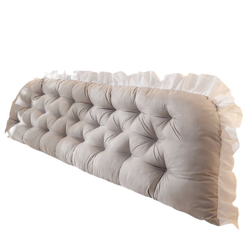 Bedside cushion soft cover bed pillow dormitory reading large back cushion pillow girl sleeping sofa waist support pillow