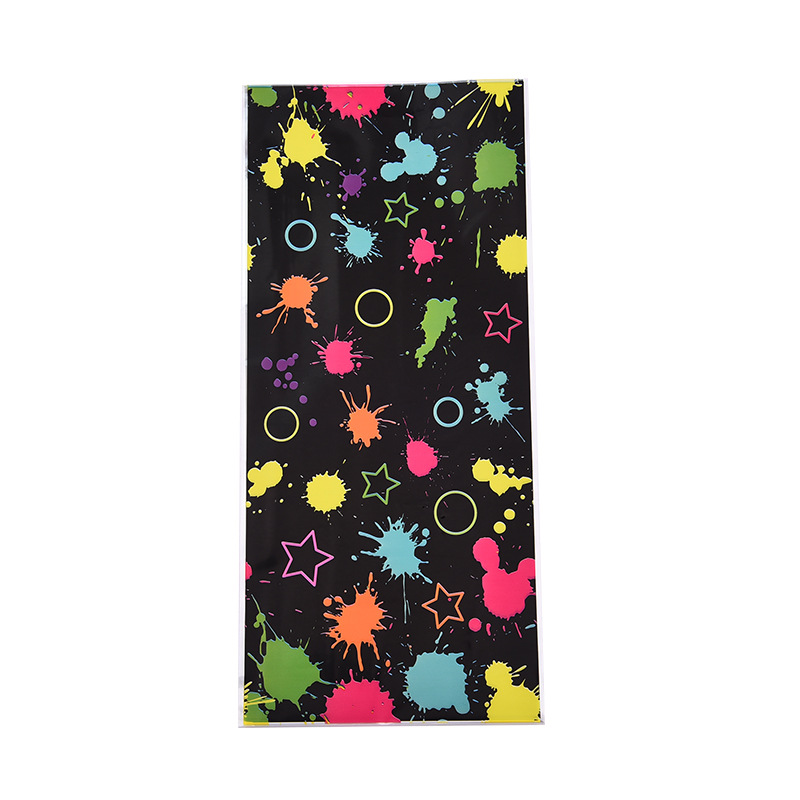 Flower theme color Candy Candy bread bag printed pattern wedding birthday party supplies tie pocket