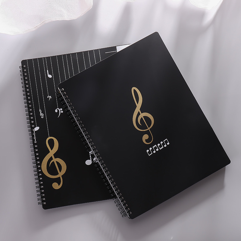 曲譜楽譜クリップポケットページピアノ譜ファイルa 4琴譜クリップ大容量音楽資料収納帳卸売り|undefined