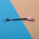 Fork 15cm powder Palm powder meat pad fork