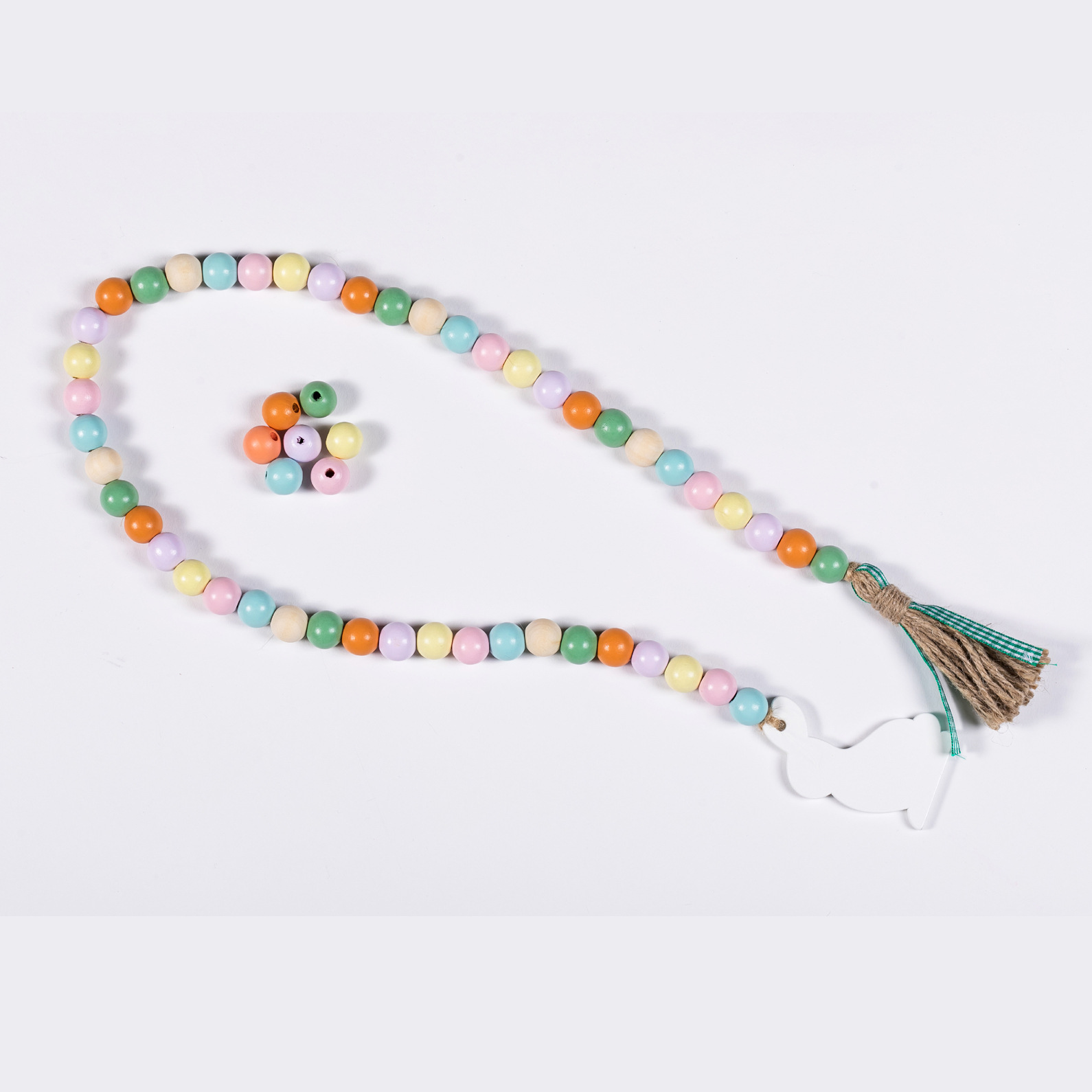 DJ source factory color wooden beads 16mm macaron wooden beads Amazon children beads loose beads wooden beads string diy accessories