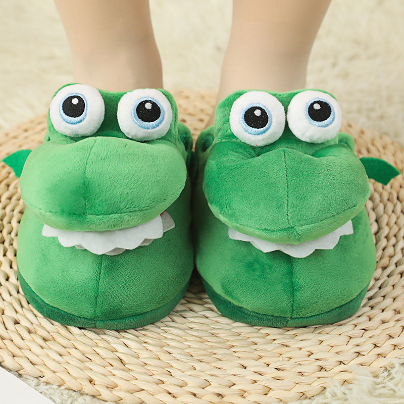 Tiktok same style Ledi funny crocodile can reach open mouth fish slippers Xiao Di crocodile slippers can dance small crocodile Internet celebrity