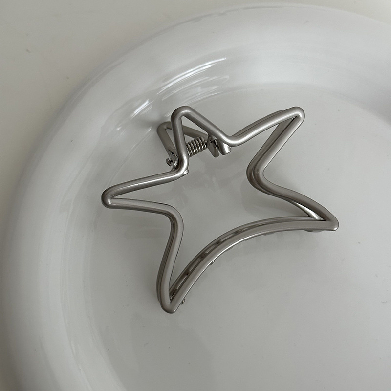 Fermaglio per capelli di alta qualità, fiocco, fermaglio per capelli a forma di squalo, testa a sfera, forcina in metallo, grande copricapo con coda di cavallo_voghion.com
