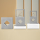 Gray inner box paper sleeve (diamond hole);7*7*2