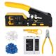 Cross-border household tools suit multi-function network crimping pliers wire pliers repair test stripping blade water pliers