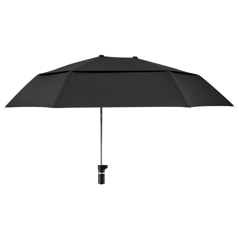 eccentric umbrella umbrella custom men's umbrella folding high sense electric car umbrella sunny and rain dual-use parasol wholesale windproof