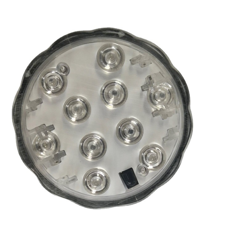 Ledろうそく灯潜水灯rgb変色10灯金|undefined