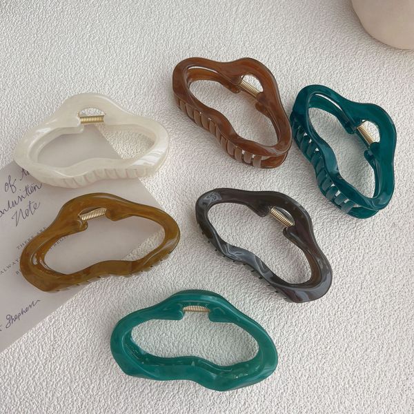 Simple High-end Irregular Clouds Large Grasp Hair with Multi-size All-match Style High-end Head Hair