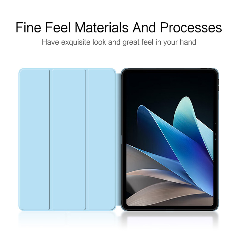 Suitable for 2023 vivopad 2 tablet protective case 12.1 inch soft case tri-fold bracket leather case