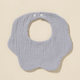 Solid color baby saliva towel Class A pure cotton 6-layer gauze 360 degree children's saliva pocket baby bib absorbent bib