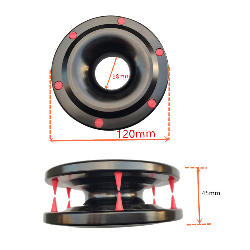 Off-road pulley knot rope buckle soft shackle recover ring modification