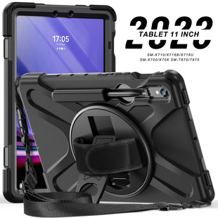 For Samsung galaxy Tab S9 FE/A9PLUS Pirate King Anti-fall Strap S10 Stand Case