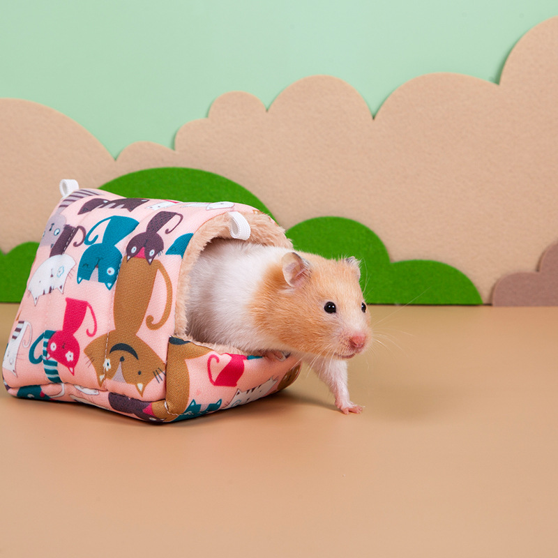 Hamster nest bird nest small pet supplies rabbit squirrel honey bag Pearl bird Canary parrot winter warm cotton nest