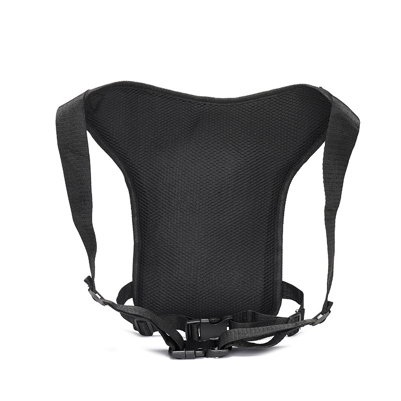 Wholesale men's PU new foreign trade leg bag outdoor men's leg bag multifunctional sports bag portable waist bag messenger bag