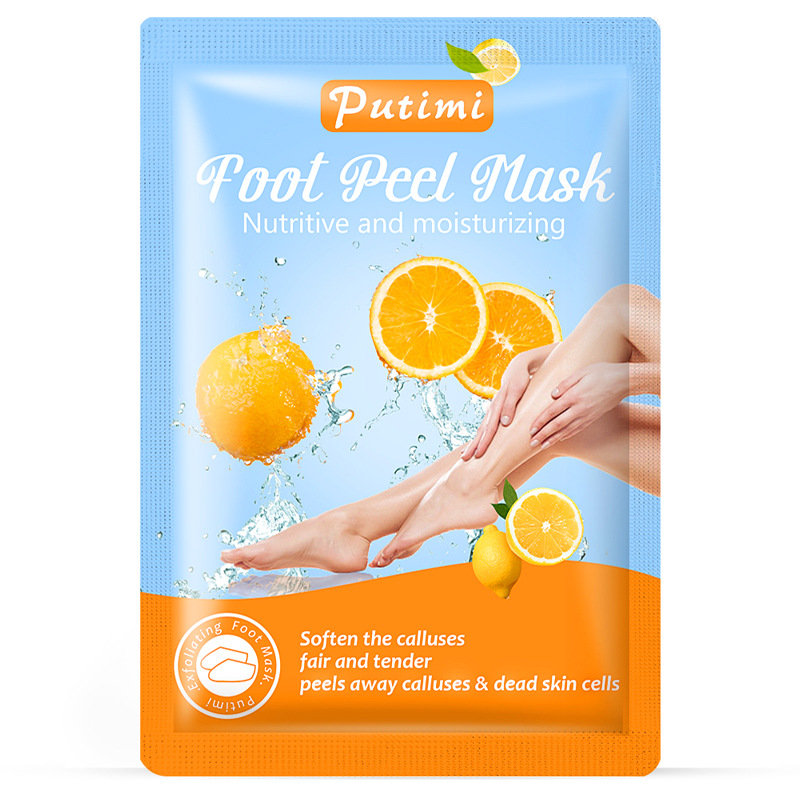 PUTIMI foot membrane lavender Aloe Vera peach foot membrane foot membrane dead skin callus cross border