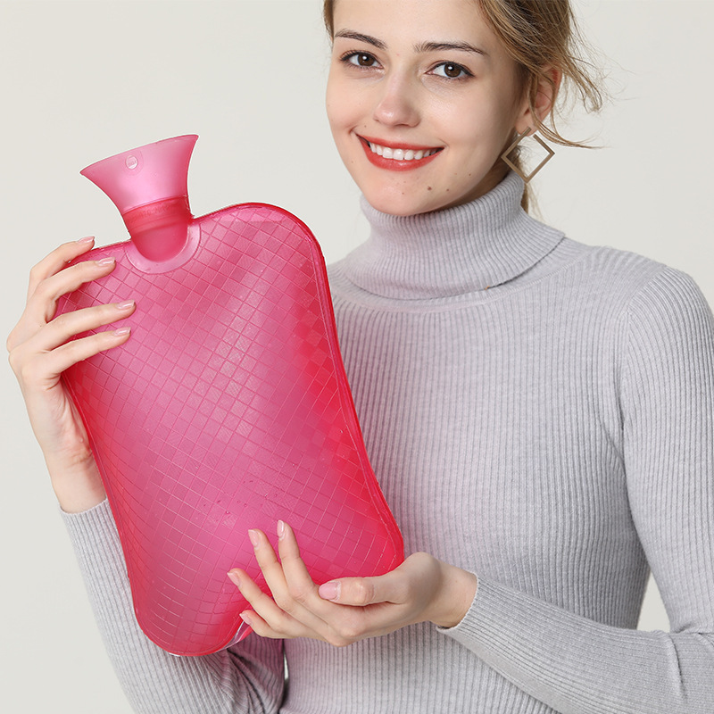 3000ml large capacity hot water bag water injection hot water bag water filling hot water bag thickened explosion-proof oversized hot water bag