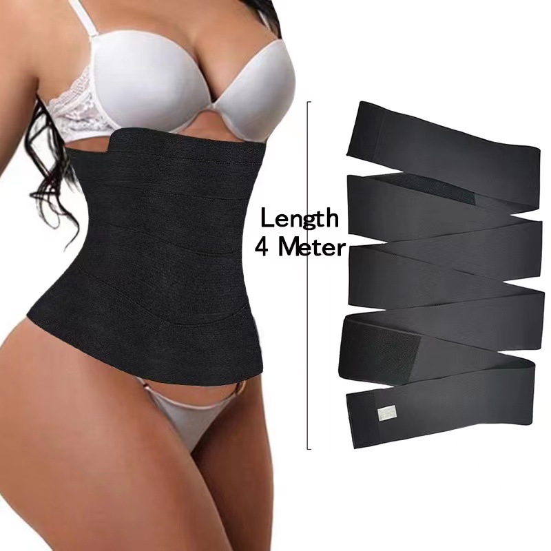 Cross-border new style whole winding belt body shaping clothes belly shaping corset belt Women's corset belt elastic belly shaping belt_voghion.com