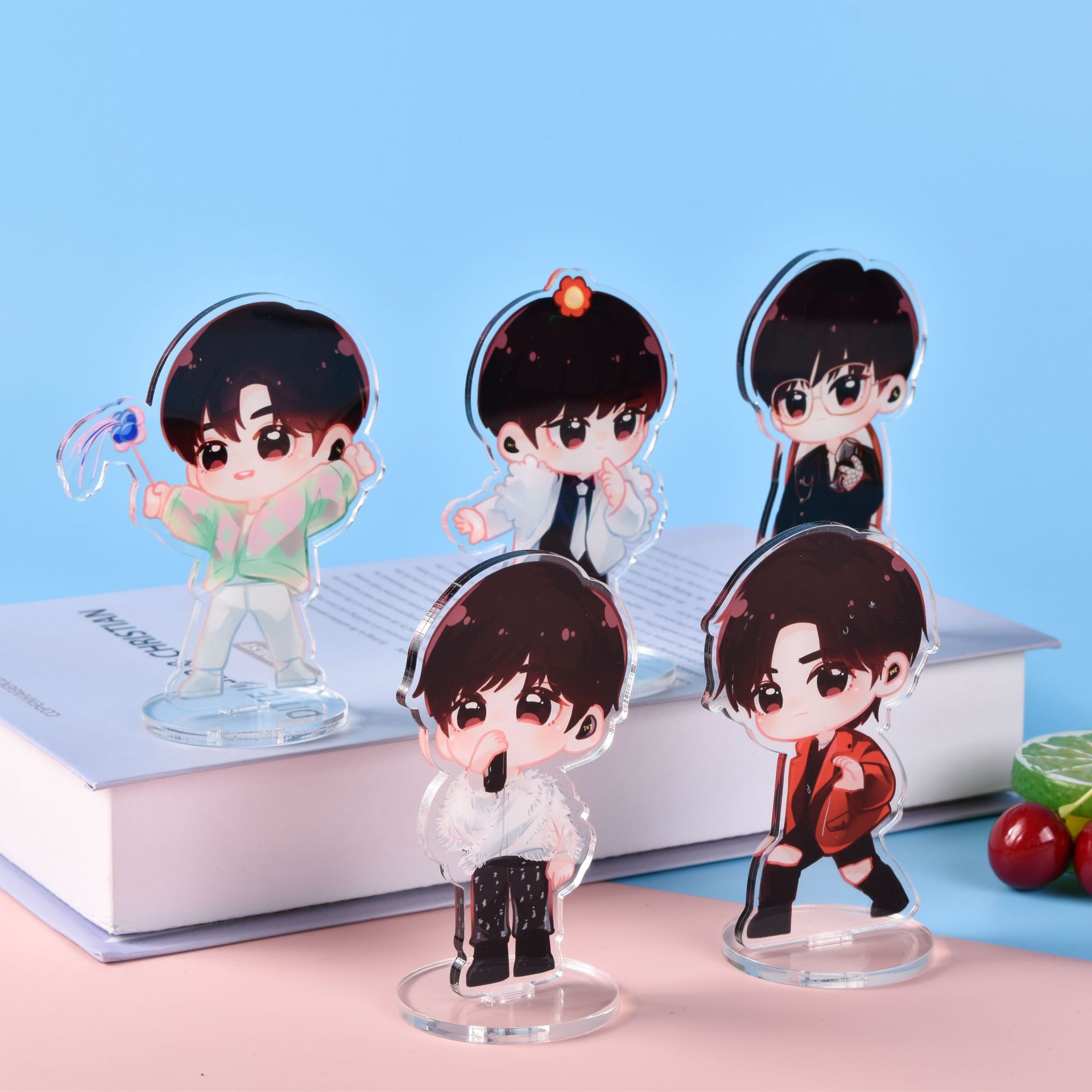 Anime Acrylic Star Peripheral Brand Acrylic Clip Yao Yangle Mini Brand DIY Cartoon Ornaments