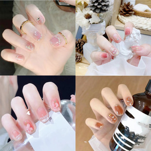 2022 autumn and winter new high-end luxury nail stickers waterproof nail stickers 5d three-dimensional nail stickers detachable nail stickers