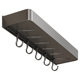 Gun Ash Kitchen Storage Rack Punch-Free Wall-Mounted Condiment Multifunctional Knife Holder Cutting Board Drain Storage Seasoning Rack