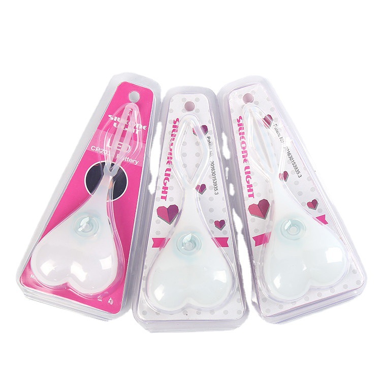 Bicycle Riding Tail Light Silicone Light Creative Egg Light Outdoor Backpack Light Hanging Light Beating Heart