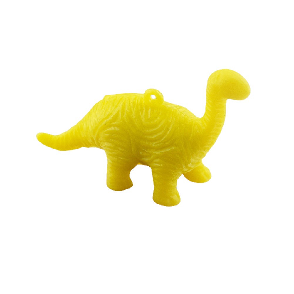 TPR Mini Dinosaur Toy Gashapon 3cm Jurassic Dinosaur Accessories Small Toy Cross-border Supply