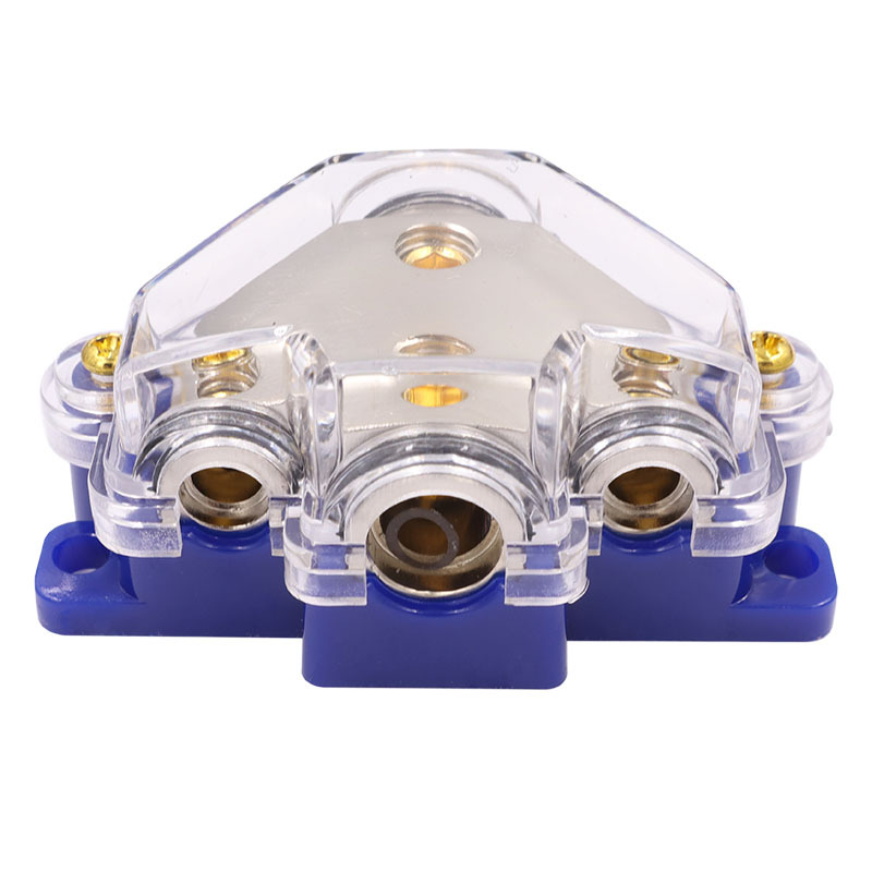 Car audio amplifier modification insurance one-half/three/five ground wire box distribution box Hub distributor