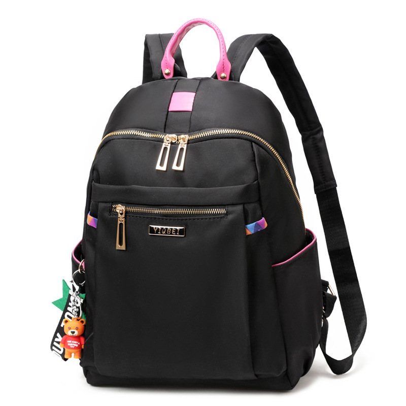 Oxford Cloth Backpack Women's New Large Capacity Computer Schoolbag Fashion Casual Canvas Travel Small Backpack