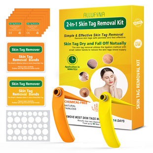 Large Small size orange Skin Tag Removal Kit TagBand meat mole Removal derangement machine meat wart tool