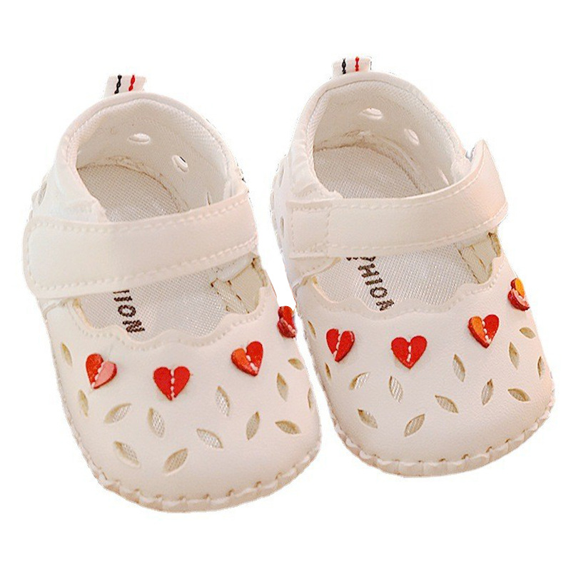 Baby shoes 3 to 6 months toddler shoes baby soft soles 0 to 1 year old non-slip anti-drop baby shoes spring and summer