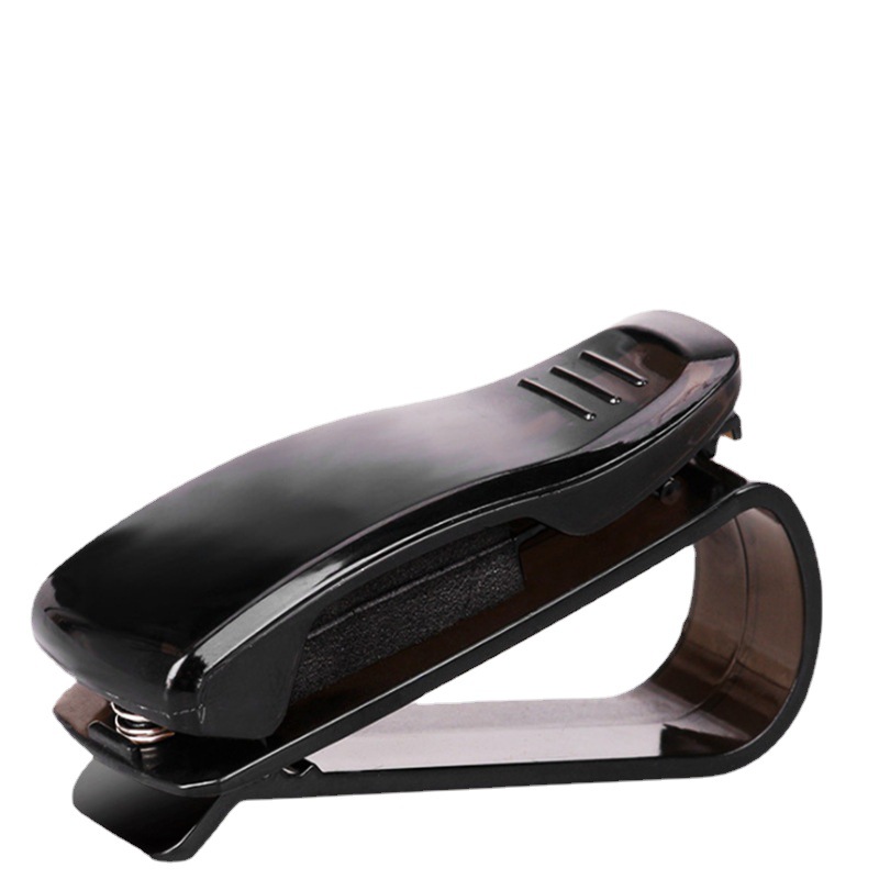 Car glasses frame multifunctional card clip bill storage sunshade car clip sunglasses clip manufacturer