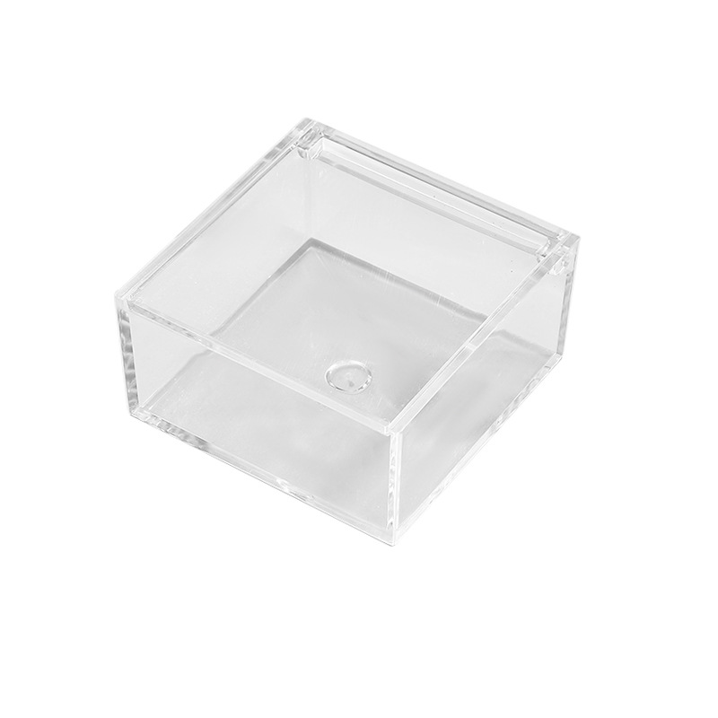 transparent plastic clamshell box hand display box diy micro landscape acrylic box square acrylic box