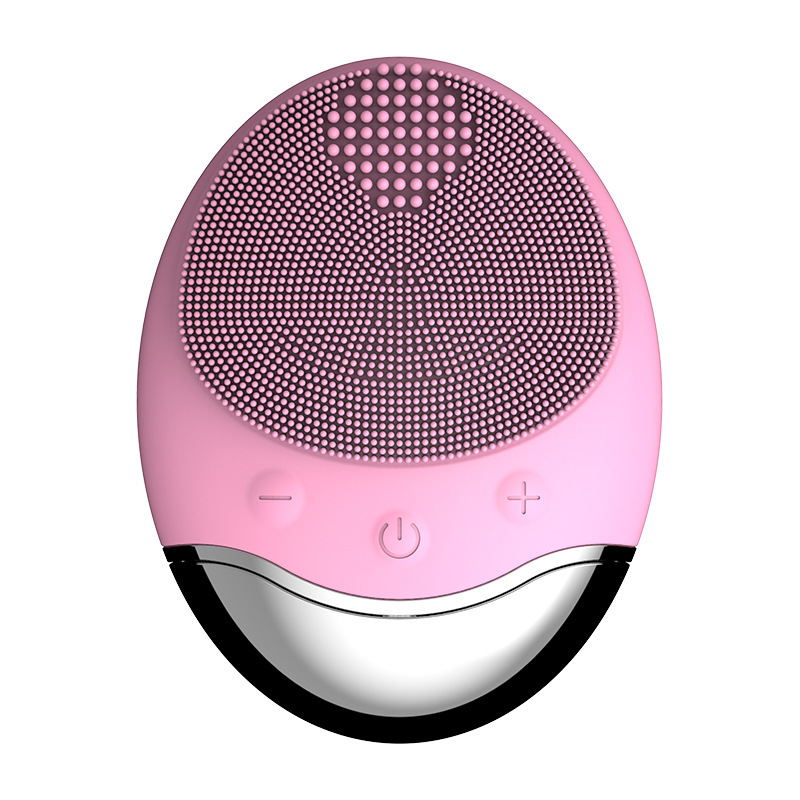 New Ultrasonic Facial Cleanser Electric Facial Cleanser Facial Cleanser Wireless Charging Household Beauty Instrument