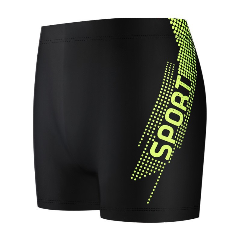 Swimming trunks men's boxer plus fat adult men's swimsuit SPORT large size swimming trunks factory outlet