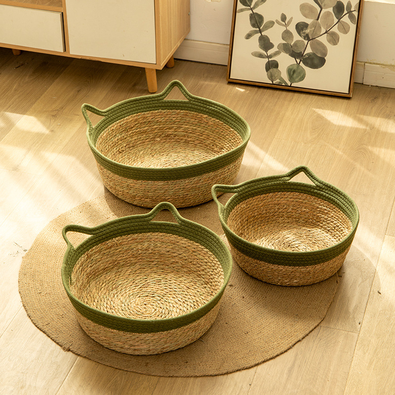 Qiao Bear Cat Nest Summer Cool Nest Summer Four Seasons Universal Cat Scratching Board Nest Outdoor Nest Pet Cat Supplies Mat
