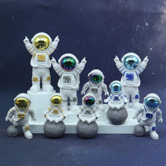 Genuine Authorized Astronaut Creative Ornaments Hand-made Model Astronaut Home Living Room Decorations Nordic Gift