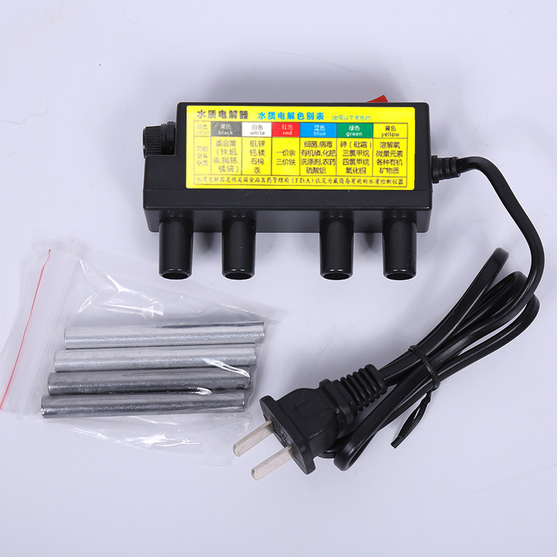 Anti-electric shock water quality electrolyzer factory wholesale tap water detection tool plug optional with sleeve electrolyzer