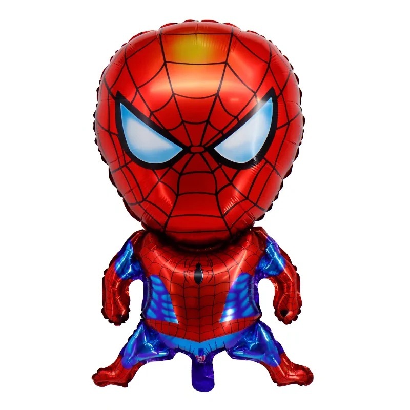 アベンジャーズのスーパーヒーローアメリカのキャプテンのスパイダーマンのアイアンマンのアリの緑の巨人のアルミニウムの膜の漫画の風船|undefined
