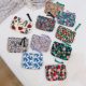 [Su Xi cloth bag] Retro floral change bag mini cotton bag lipstick earphone storage bag card bag moon bag