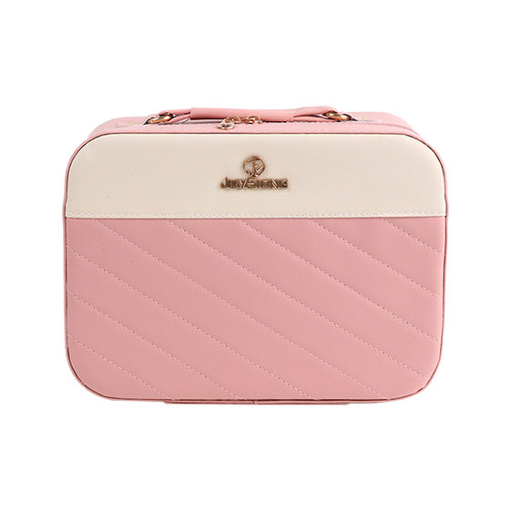 Net red LED light cosmetic bag high color value gift suitcase large capacity portable multifunctional cosmetic case wholesale