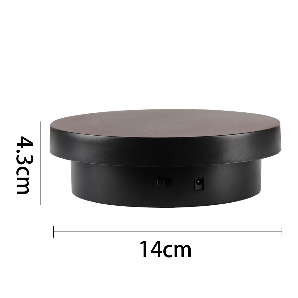 Cross-Border electric rotating display stand USB phonograph automatic turntable display stand adjustable direction intelligent live shooting