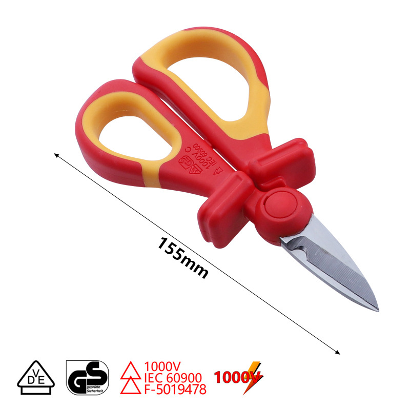 VDE insulated plastic vice insulated electrical knife IEC60900 high voltage resistant 1000V antimagnetic