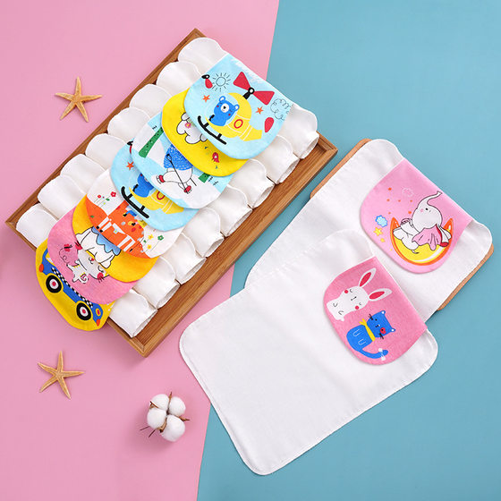 Children's sweat towel baby cotton a gauze large kindergarten Chinese towel cotton sweat towel factory wholesale