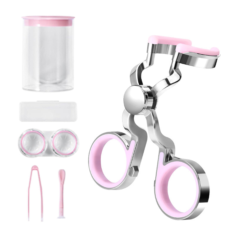 Wearing Device with Contact Lens Wearing Contact Lens Auxiliary Tool Portable Wearing Eyelid Support Artifact Novice Eye Expander
